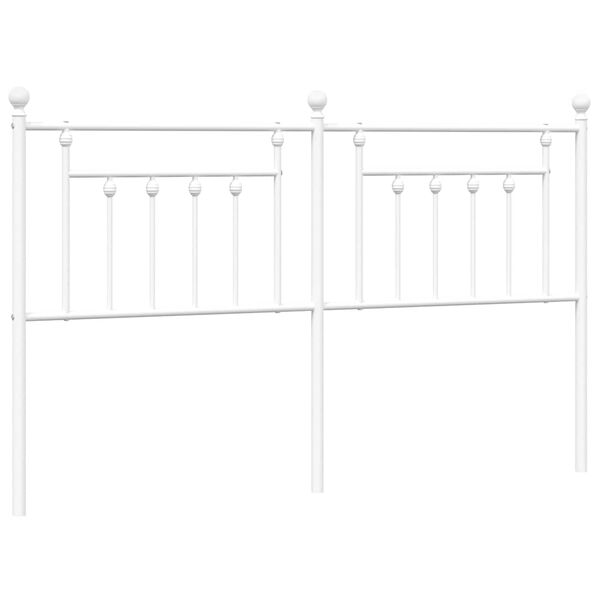 vidaXL feh&eacute;r f&eacute;m csere fejt&aacute;mla 180 cm