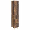 vidaXL Szekr&eacute;ny szett 2 pcs Antik Fa 33 x 34,5 x 90 cm Szerelt Fa