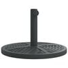 vidaXL kerek napernyőtalp r&uacute;dhoz &Oslash;38 / 48 mm 12 kg