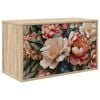 vidaXL Fals&iacute;that&oacute; TV Szekr&eacute;ny BORNE 69 x 33 x 40 cm Sonoma T&ouml;lgy