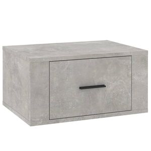 vidaXL betonsz&uuml;rke falra szerelhető &eacute;jjeliszekr&eacute;ny 50 x 36 x 25 cm