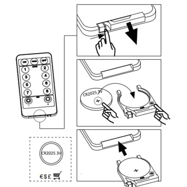 vidaXL színes fényű LED-szalag 300 LED-el 30 m