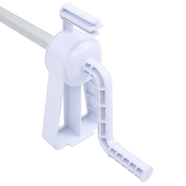 vidaXL műanyag alj&uacute; medencef&oacute;lia-tekerő