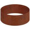 vidaXL Kerti cser&eacute;p Barna 90 x 90 x 20 cm Corten ac&eacute;l