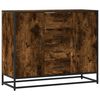 vidaXL sonoma t&ouml;lgy sz&iacute;nű szerelt fa t&aacute;lal&oacute;szekr&eacute;ny 92 x 35 x 76 cm