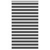 vidaXL zebraf&uuml;gg&ouml;nnyel fekete sz&ouml;vetsz&eacute;less&eacute;g 115,9 cm poli&eacute;szter