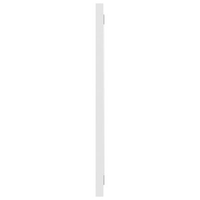 vidaXL fehér forgácslap fürdőszobai tükör 100 x 1,5 x 37 cm