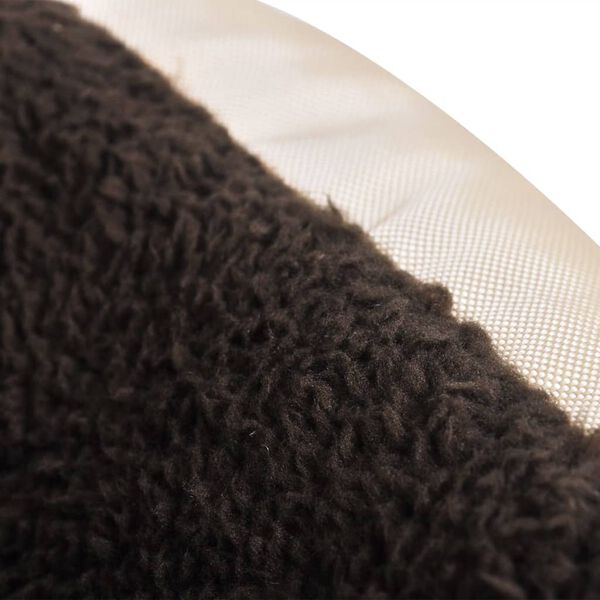 vidaXL bézs és barna kutyaágy XXL