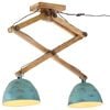 vidaXL kopott k&eacute;k fali l&aacute;mpa 25 W 29x18x85 cm E27