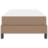 vidaXL Ágykeret matracmal Cappuccino 80 x 200 cm szövet
