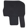 vidaXL Aut&oacute;szőnyeg 4 pcs Fekete alkalmas BMW X3, X4 4D Aft TPE