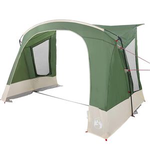 vidaXL Carav&aacute;n S&aacute;tor 5-Fős tetővel t&aacute;rol&oacute;val Z&ouml;ld 410 x 275 x 245 cm