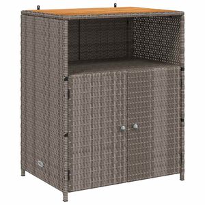 vidaXL Cabinet Sz&uuml;rke 70 x 50 x 87 cm Poli&eacute;szter &eacute;s Roly Rattan