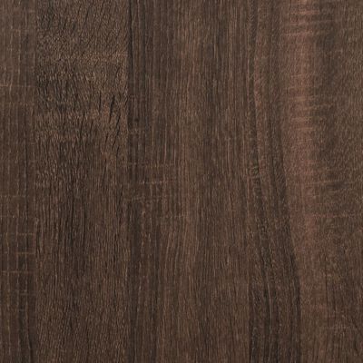 vidaXL barna tölgy színű szerelt fa könyvszekrény 102x28x172 cm