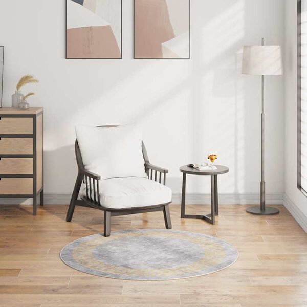 vidaXL sz&uuml;rke moshat&oacute; szőnyeg &phi; 120 cm