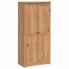 vidaXL Ruh&aacute;sszekr&eacute;ny PANAMA M&eacute;z 88,5 x 50 x 185 cm T&ouml;m&ouml;r Fenyőfa