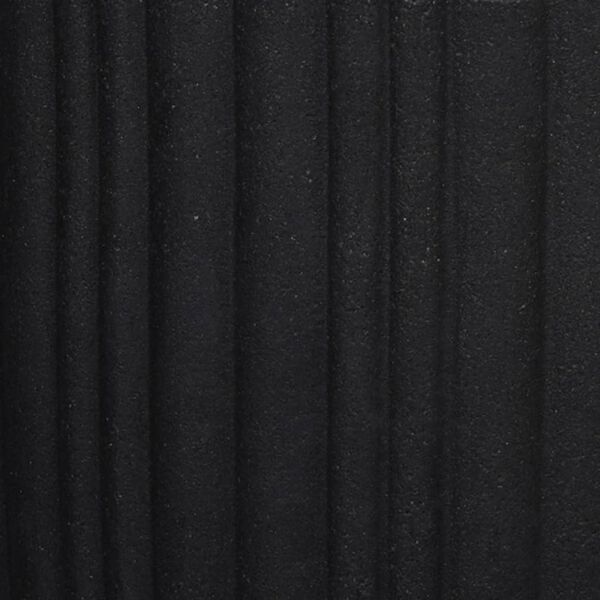 Capi Urban Tube KBLT933 fekete tojás alakú virágtartó 43 x 41 cm