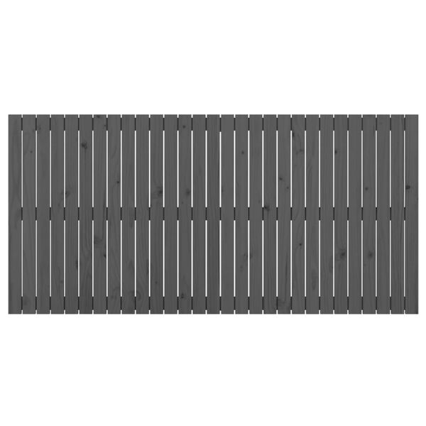 vidaXL sz&uuml;rke t&ouml;m&ouml;r fenyőfa fali fejt&aacute;mla 185x3x90 cm