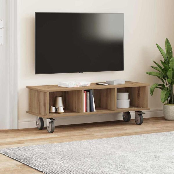 vidaXL TV &aacute;llv&aacute;ny Artisan t&ouml;lgy 100 x 35 x 35 cm Faanyag