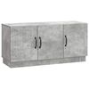 vidaXL TV szekr&eacute;ny Betonsz&uuml;rke 99 x 34,5 x 47 cm Szerelt Fa