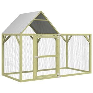vidaXL impregn&aacute;lt t&ouml;m&ouml;r fenyőfa ty&uacute;k&oacute;l 200x100x150 cm