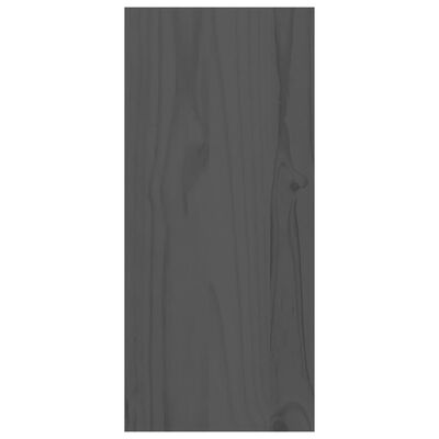 vidaXL szürke tömör fenyőfa borszekrény 56 x 25 x 56 cm