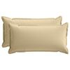vidaXL P&aacute;rna huzat 2 db HOUTEN B&eacute;zs 40 x 80 cm Poli&eacute;szter