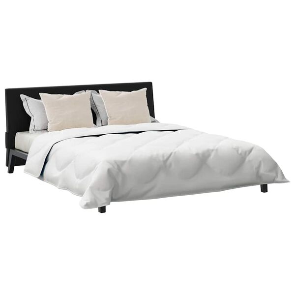 vidaXL Paplan párnával 3 pcs Fehér Mikroszálas