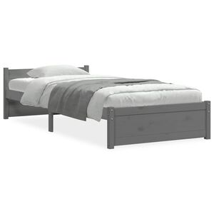 vidaXL Small Single sz&uuml;rke t&ouml;m&ouml;r fa &aacute;gykeret 75 x 190 cm