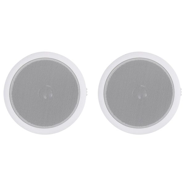 vidaXL 2 db falba építhető és mennyezeti hangszóró 120 W