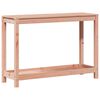 vidaXL t&ouml;m&ouml;r dugl&aacute;szfenyő &uuml;ltetőasztal polccal 108 x 35 x 75 cm