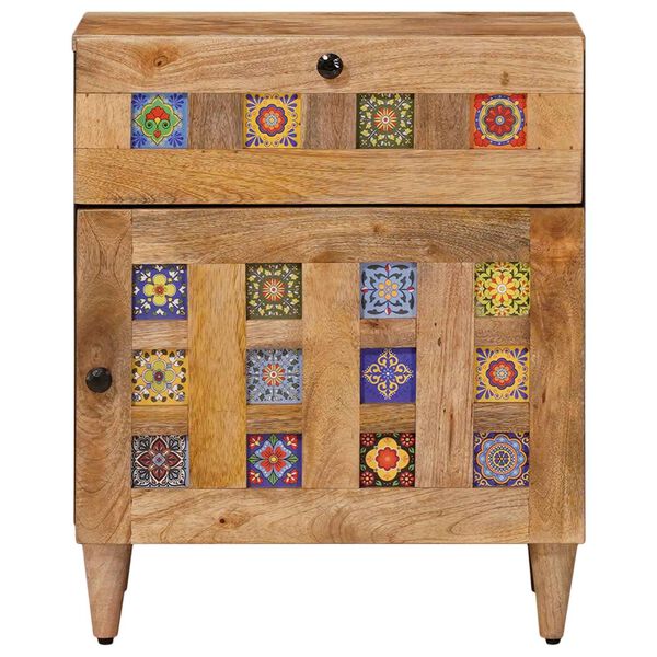 vidaXL &Eacute;jjeliszekr&eacute;ny Term&eacute;szetes 50 x 33 x 60 cm T&ouml;m&ouml;r Mang&oacute;f&aacute;t