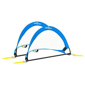 vidaXL 2 db gyerek-focikapu hordtáskával 75,5 x 46 x 48 cm