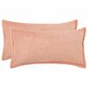 vidaXL P&aacute;rna huzat 2 db HOUTEN R&oacute;zsasz&iacute;n 40 x 80 cm Boucl&eacute;