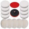 vidaXL 14 r&eacute;szes pol&iacute;roz&oacute; k&eacute;szlet 180 mm