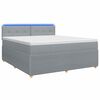 vidaXL Boxspring &aacute;gy matraccal Vil&aacute;gossz&uuml;rke 140 x 200 cm Sz&ouml;vet