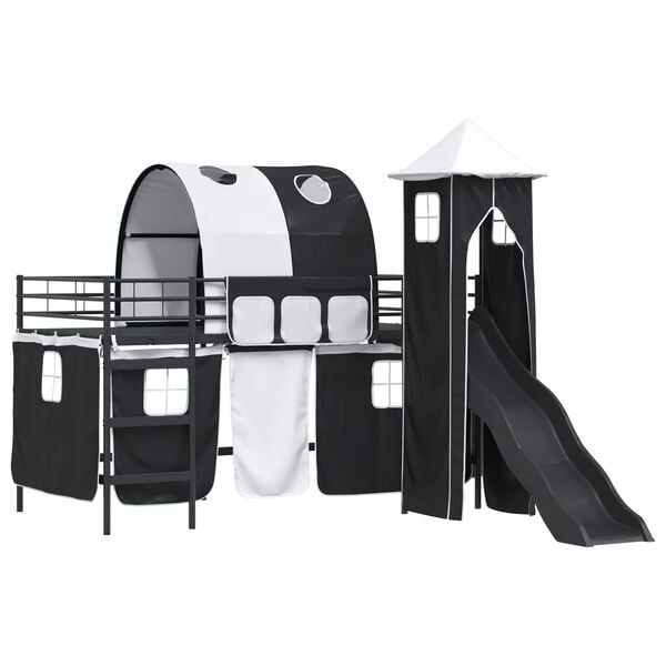 vidaXL Fekete 79,5 x 200 cm