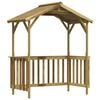 vidaXL impregn&aacute;lt fenyőfa grillezőf&eacute;szer 163,5 x 93 x 210 cm