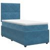vidaXL Boxspring &aacute;gy matraccal fejt&aacute;ml&aacute;val K&eacute;k 90 x 190 cm B&aacute;rsony