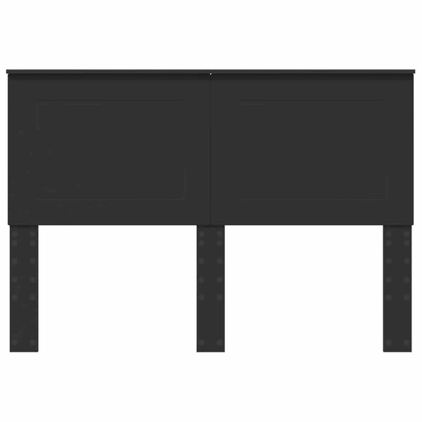 vidaXL Fejt&aacute;mla Fekete t&ouml;lgy 160 cm Faanyag