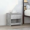 vidaXL 2 db betonsz&uuml;rke szerelt fa &eacute;jjeliszekr&eacute;ny 40 x 30 x 39 cm