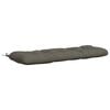 vidaXL Padp&aacute;rna VIANEN 100% poli&eacute;szter Sz&uuml;rke 100 x 40 x 12 cm