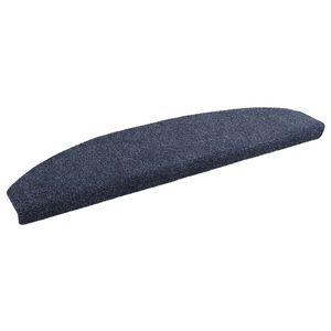 vidaXL &Ouml;ntapad&oacute;s l&eacute;pcsőszőnyegek 15 db 80 x 24,5 x 3,5 cm K&eacute;k