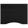 vidaXL sötétbarna tömör tölgyfa munkapad 80 x 60 x (71,5-98) cm