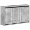 vidaXL Fali Cipőtart&oacute; ZWOLLE 71 x 17 x 43 cm Szerelt Fa Betonsz&uuml;rke