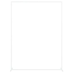 vidaXL Esk&uuml;vői &Iacute;v Feh&eacute;r 150 x 49,5 x 200 cm Ac&eacute;l