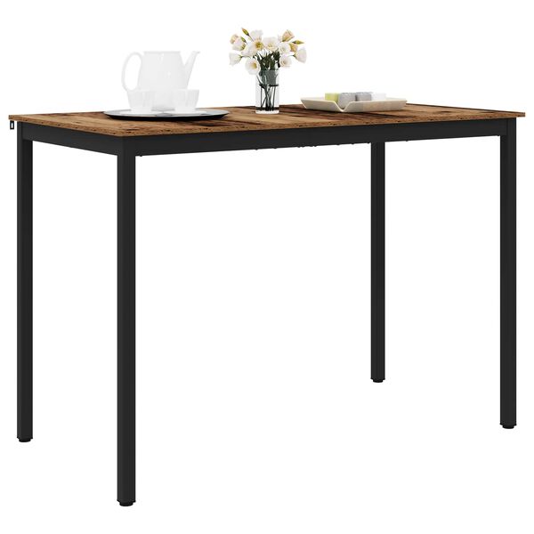 vidaXL &Aacute;ll&oacute; b&aacute;r asztal Faanyag