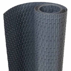 vidaXL antracitsz&uuml;rke polyrattan erk&eacute;lyparav&aacute;n 300 x 80 cm