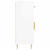 vidaXL magasfényű fehér szerelt fa tálalószekrény 69,5 x 34 x 90 cm