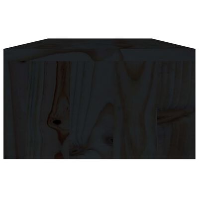 vidaXL fekete szerelt fa monitorállvány 60 x 23,5 x 12 cm
